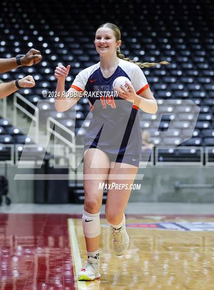 Thumbnail 1 in Cedar Park @ Wakeland (UIL 5A Volleyball Division II Final) photogallery.