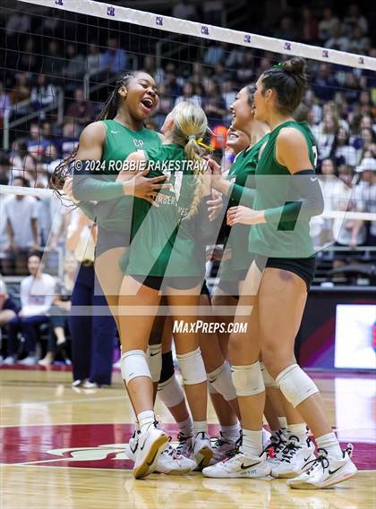 Thumbnail 3 in Cedar Park @ Wakeland (UIL 5A Volleyball Division II Final) photogallery.