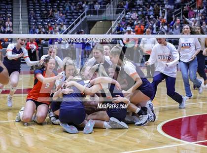 Thumbnail 1 in Cedar Park @ Wakeland (UIL 5A Volleyball Division II Final) photogallery.