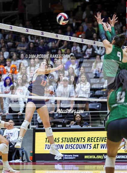Thumbnail 1 in Cedar Park @ Wakeland (UIL 5A Volleyball Division II Final) photogallery.