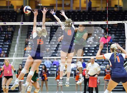 Thumbnail 3 in Cedar Park @ Wakeland (UIL 5A Volleyball Division II Final) photogallery.