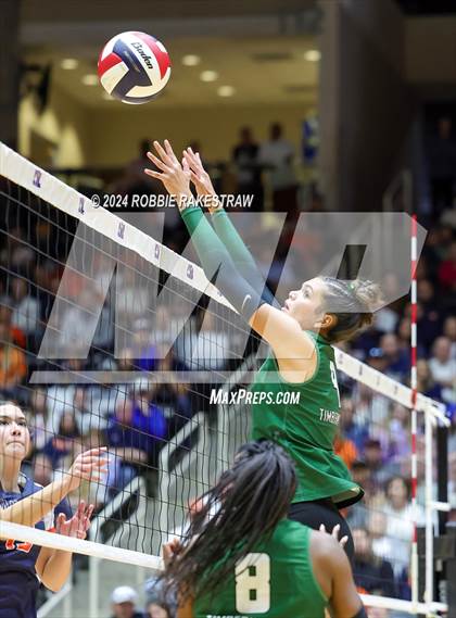 Thumbnail 3 in Cedar Park @ Wakeland (UIL 5A Volleyball Division II Final) photogallery.
