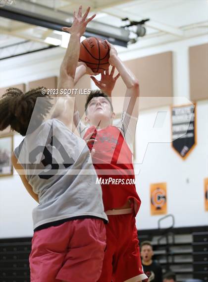 Thumbnail 2 in Circleville vs New Hope (Scrimmage) photogallery.