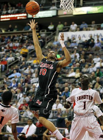 Thumbnail 1 in Imhotep Charter vs. Archbishop Carroll (PIAA Class AAA Final) photogallery.