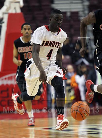 Thumbnail 3 in Imhotep Charter vs. Archbishop Carroll (PIAA Class AAA Final) photogallery.
