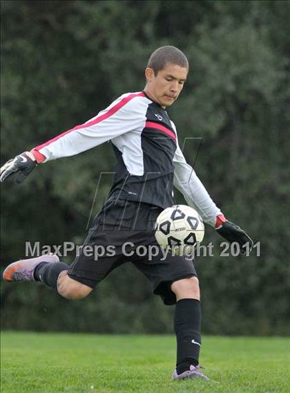 Thumbnail 2 in Delhi @ Victory Christian (CIF SJS D6 Playoffs) photogallery.
