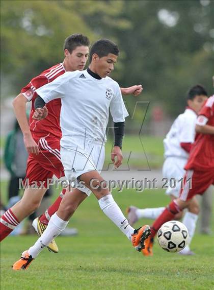Thumbnail 2 in Delhi @ Victory Christian (CIF SJS D6 Playoffs) photogallery.