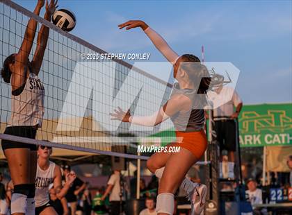 Thumbnail 1 in Johnstown-Monroe vs St. Francis DeSales (Showdown at Sundown Preview) photogallery.