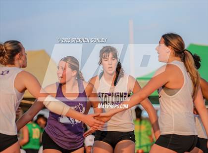 Thumbnail 2 in Johnstown-Monroe vs St. Francis DeSales (Showdown at Sundown Preview) photogallery.