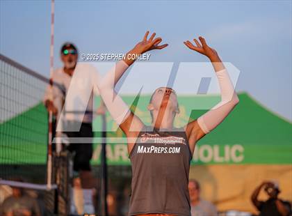Thumbnail 1 in Johnstown-Monroe vs St. Francis DeSales (Showdown at Sundown Preview) photogallery.