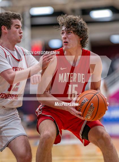 Thumbnail 1 in Mater Dei vs. Catholic Memorial photogallery.