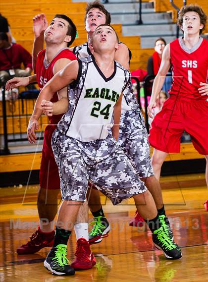 Thumbnail 1 in Pasadena vs. Sharyland (McDonald's Texas Invitational) photogallery.