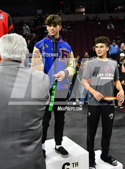 Thumbnail 2 in CIF State Boys Wrestling Championships (Podium Awards) photogallery.