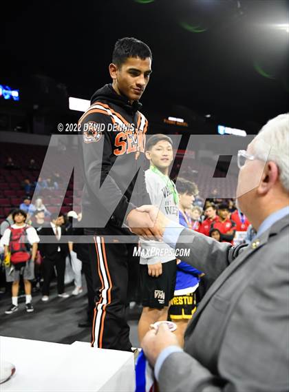 Thumbnail 3 in CIF State Boys Wrestling Championships (Podium Awards) photogallery.