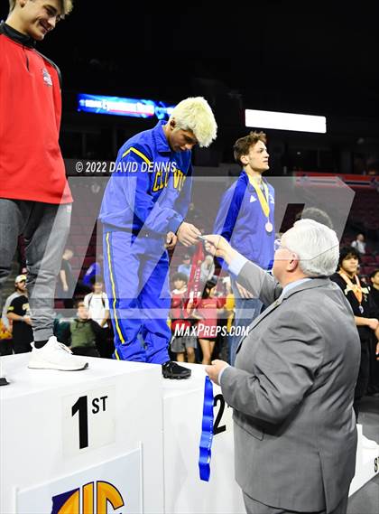 Thumbnail 3 in CIF State Boys Wrestling Championships (Podium Awards) photogallery.