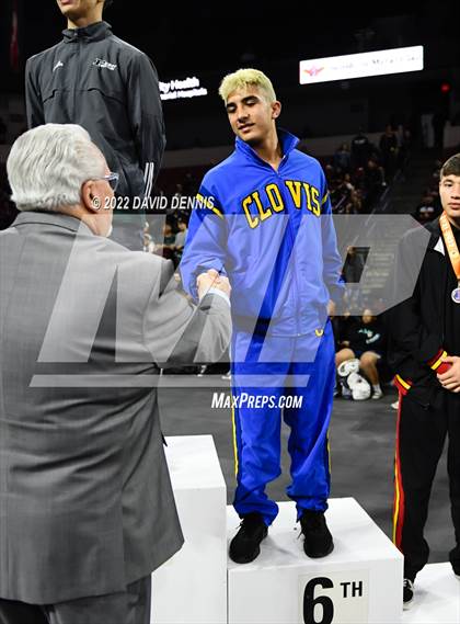 Thumbnail 2 in CIF State Boys Wrestling Championships (Podium Awards) photogallery.