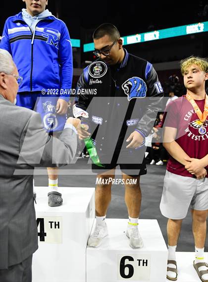 Thumbnail 2 in CIF State Boys Wrestling Championships (Podium Awards) photogallery.
