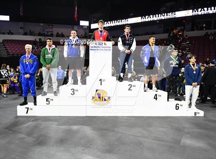 Thumbnail 1 in CIF State Boys Wrestling Championships (Podium Awards) photogallery.