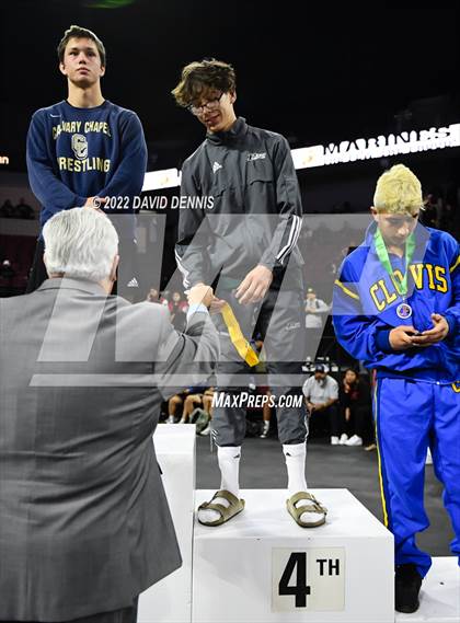 Thumbnail 1 in CIF State Boys Wrestling Championships (Podium Awards) photogallery.