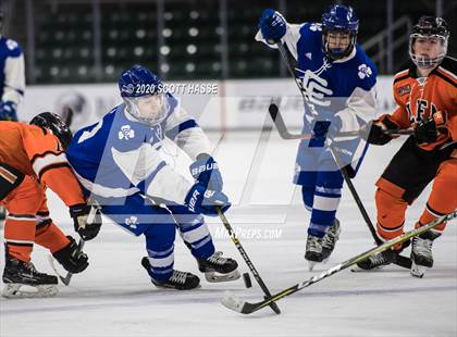 Thumbnail 2 in Lake Forest Academy vs. Catholic Central  photogallery.