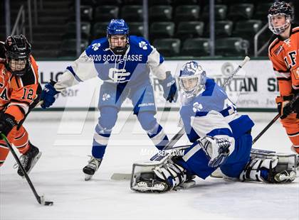 Thumbnail 3 in Lake Forest Academy vs. Catholic Central  photogallery.