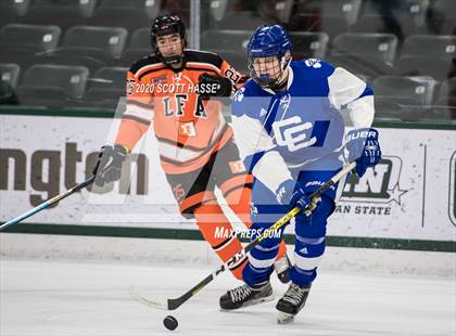 Thumbnail 2 in Lake Forest Academy vs. Catholic Central  photogallery.