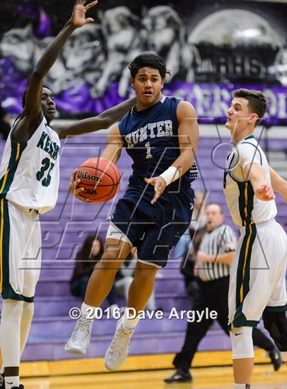 Thumbnail 1 in Hunter vs. Kearns (Riverton Holiday Tournament) photogallery.