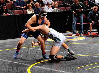 Thumbnail 2 in CIF State Boys Wrestling Championships (Round 2)  photogallery.
