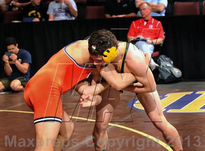 Thumbnail 1 in CIF State Boys Wrestling Championships (Round 2)  photogallery.