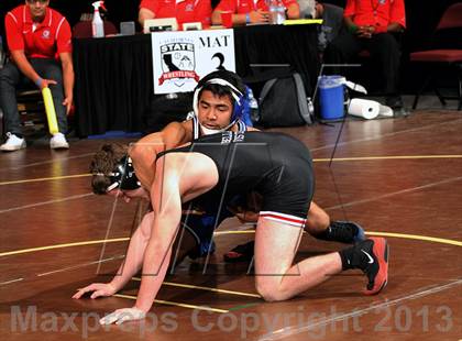 Thumbnail 3 in CIF State Boys Wrestling Championships (Round 2)  photogallery.