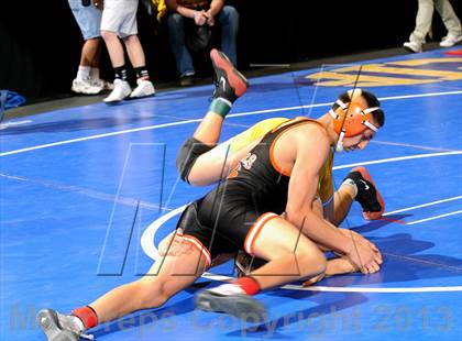 Thumbnail 2 in CIF State Boys Wrestling Championships (Round 2)  photogallery.