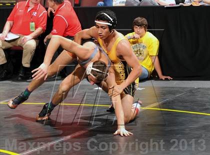 Thumbnail 3 in CIF State Boys Wrestling Championships (Round 2)  photogallery.