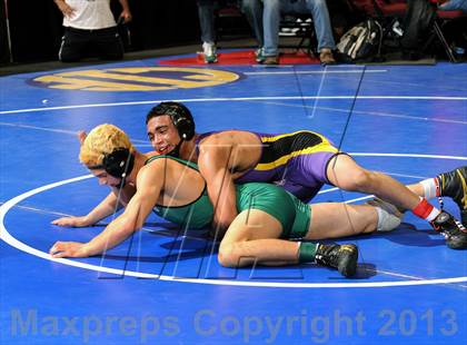 Thumbnail 2 in CIF State Boys Wrestling Championships (Round 2)  photogallery.