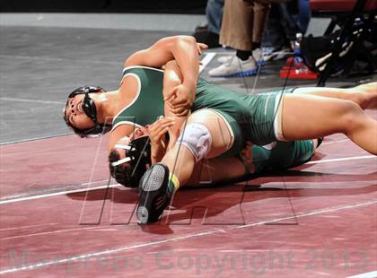 Thumbnail 2 in CIF State Boys Wrestling Championships (Round 2)  photogallery.