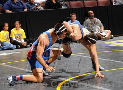 Thumbnail 2 in CIF State Boys Wrestling Championships (Round 2)  photogallery.