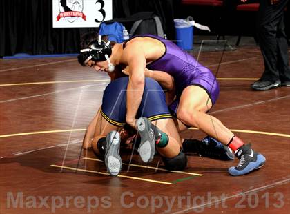 Thumbnail 1 in CIF State Boys Wrestling Championships (Round 2)  photogallery.