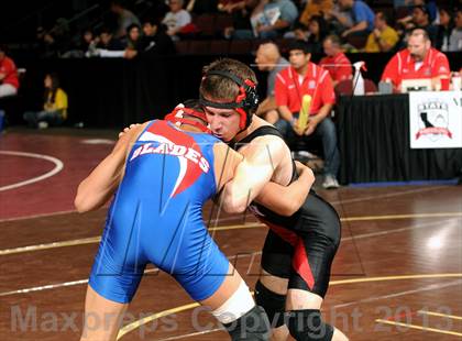 Thumbnail 2 in CIF State Boys Wrestling Championships (Round 2)  photogallery.