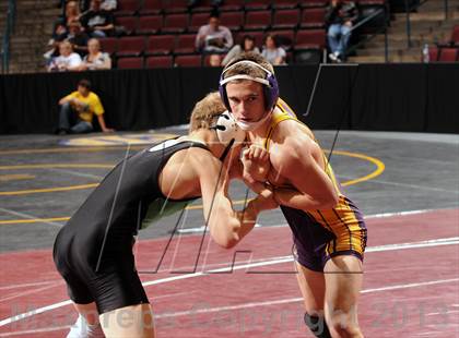 Thumbnail 2 in CIF State Boys Wrestling Championships (Round 2)  photogallery.