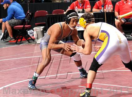 Thumbnail 1 in CIF State Boys Wrestling Championships (Round 2)  photogallery.