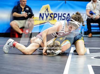 Thumbnail 1 in NYSPHSAA State Championships (wrestle backs to 3rd place) photogallery.