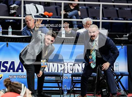 Thumbnail 1 in NYSPHSAA State Championships (wrestle backs to 3rd place) photogallery.