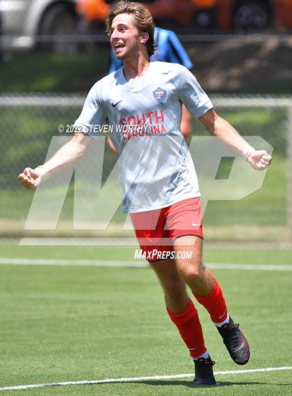 Thumbnail 1 in Clash of the Carolinas ( NC/SC Boys All Stars ) photogallery.