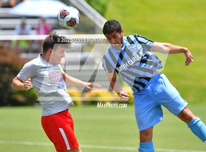 Thumbnail 1 in Clash of the Carolinas ( NC/SC Boys All Stars ) photogallery.