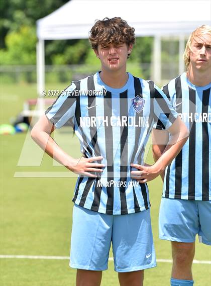 Thumbnail 1 in Clash of the Carolinas ( NC/SC Boys All Stars ) photogallery.