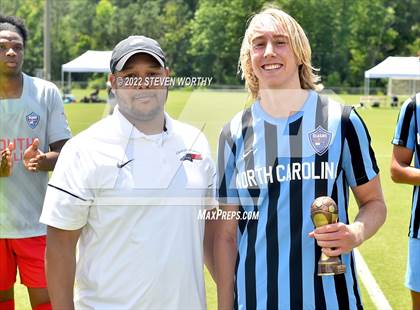 Thumbnail 2 in Clash of the Carolinas ( NC/SC Boys All Stars ) photogallery.