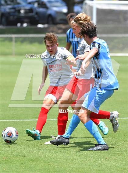 Thumbnail 1 in Clash of the Carolinas ( NC/SC Boys All Stars ) photogallery.