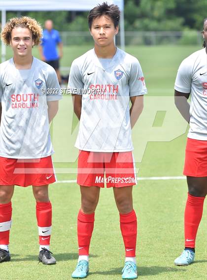 Thumbnail 2 in Clash of the Carolinas ( NC/SC Boys All Stars ) photogallery.