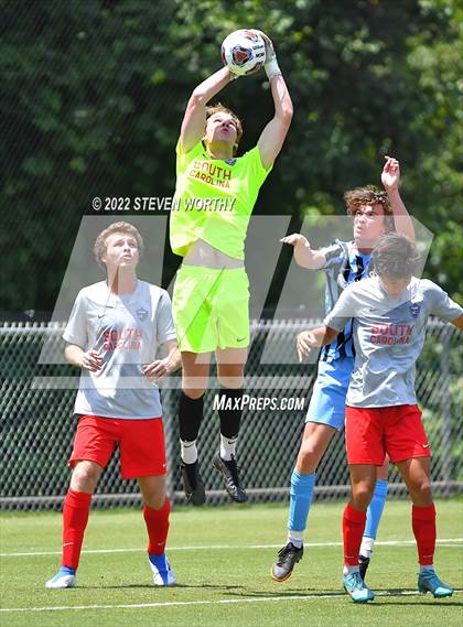 Thumbnail 1 in Clash of the Carolinas ( NC/SC Boys All Stars ) photogallery.