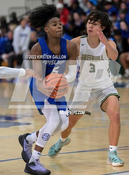 Thumbnail 3 in Episcopal vs. Greenhill (Southwest Preparatory Conference Final) photogallery.