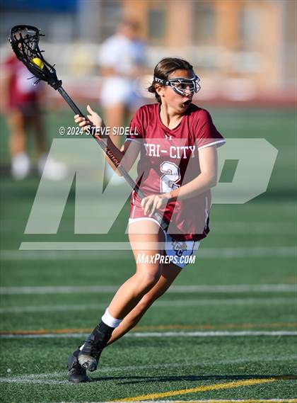 Thumbnail 2 in Tri-City Christian vs Mission Bay (CIFSDS D3 Quarterfinals) photogallery.